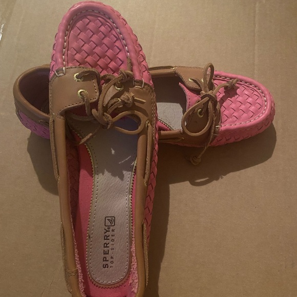 Pink sperry top sliders - Picture 1 of 4